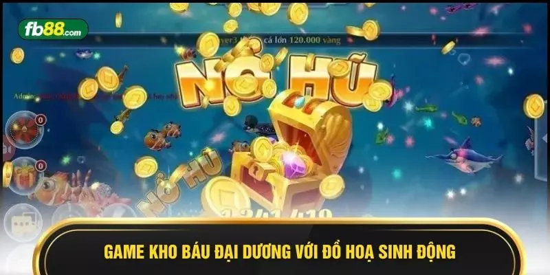 Game Kho Báu Đại Dương với đồ hoạ sinh động