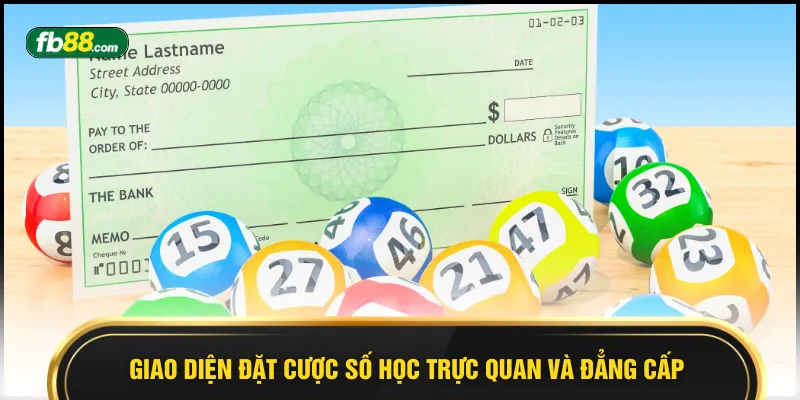 Giao diện đặt cược số học trực quan và đẳng cấp
