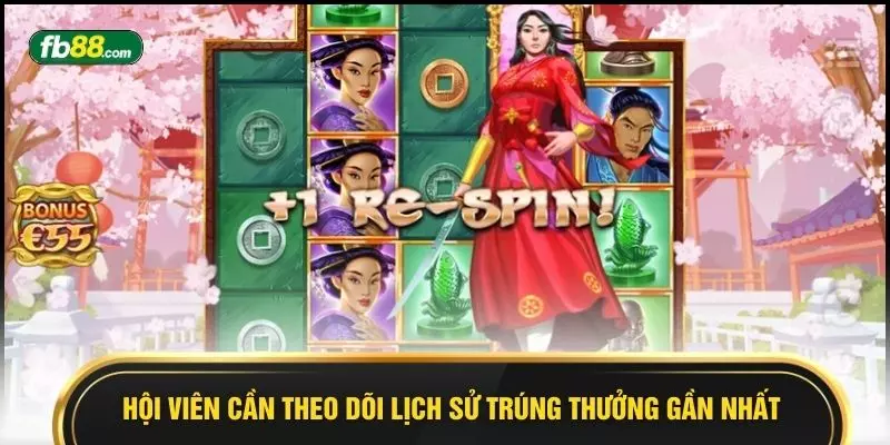 Hội viên cần theo dõi lịch sử trúng thưởng gần nhất