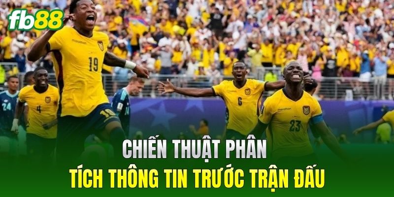 Chiến thuật phân tích thông tin trước trận đấu