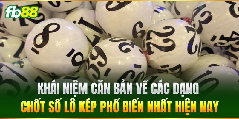 Khái niệm căn bản về các dạng chốt số Lô Kép phổ biến nhất hiện nay
